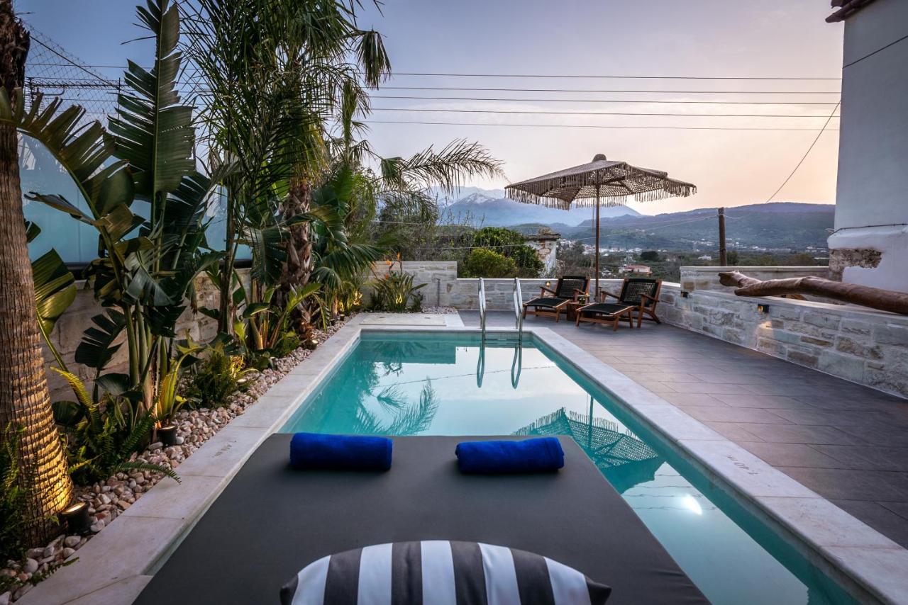 Villa Armenus, Private Pool, Garden, Bbq Chrissi Akti Chania Exterior foto