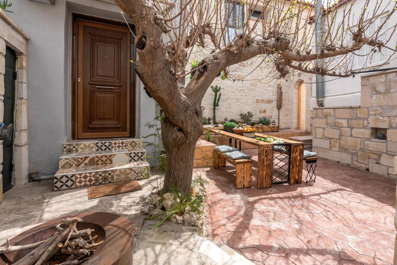 Villa Armenus, Private Pool, Garden, Bbq Chrissi Akti Chania Exterior foto