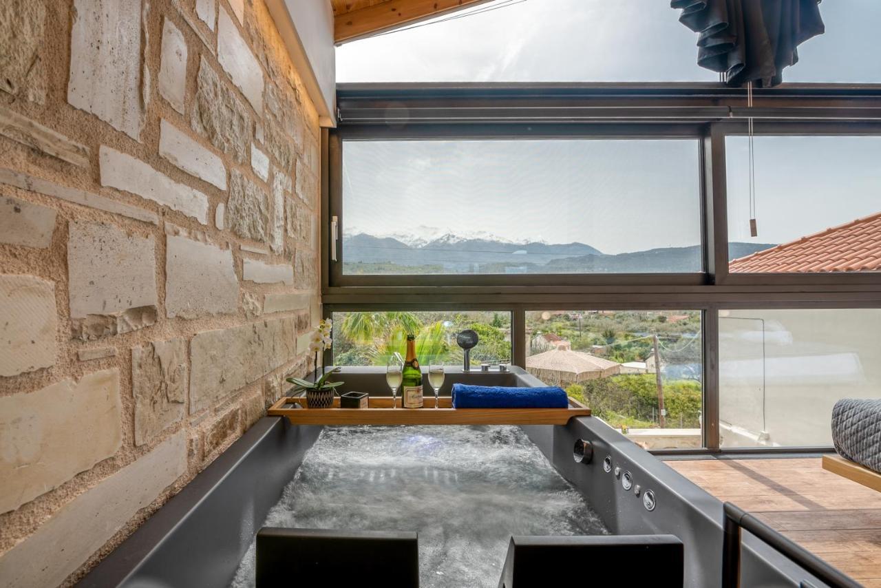 Villa Armenus, Private Pool, Garden, Bbq Chrissi Akti Chania Exterior foto